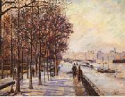 Armand Guillaumin Quai de la Gare oil painting artist